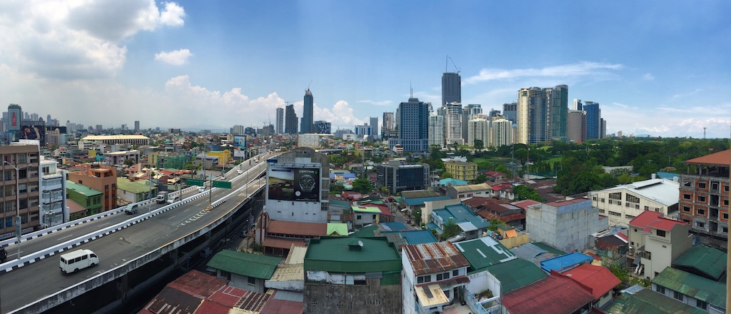 makati from rooftop